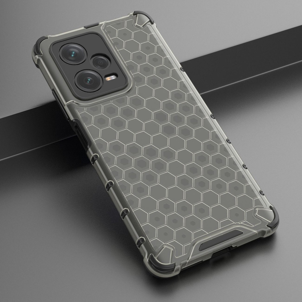 Carcasa Honeycomb compatibila cu Xiaomi Redmi Note 12 Pro Plus, Negru