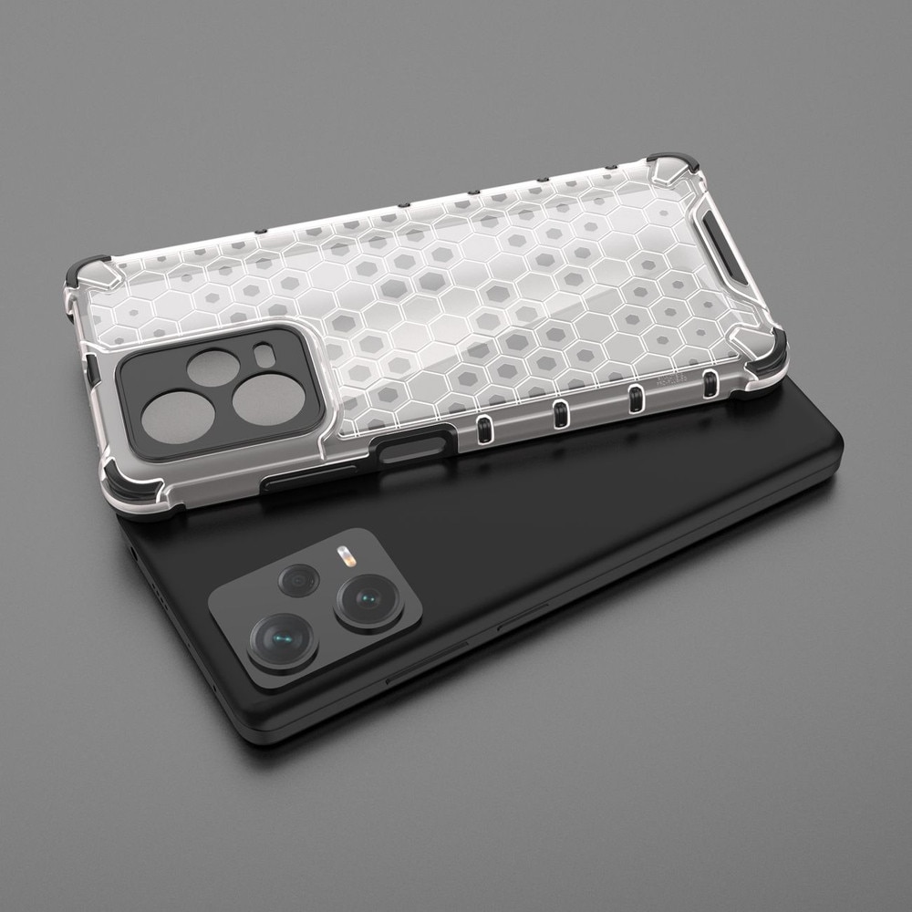 Carcasa Honeycomb compatibila cu Xiaomi Redmi Note 12 Pro Plus, Negru