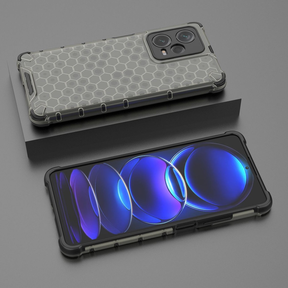 Carcasa Honeycomb compatibila cu Xiaomi Redmi Note 12 Pro Plus, Negru