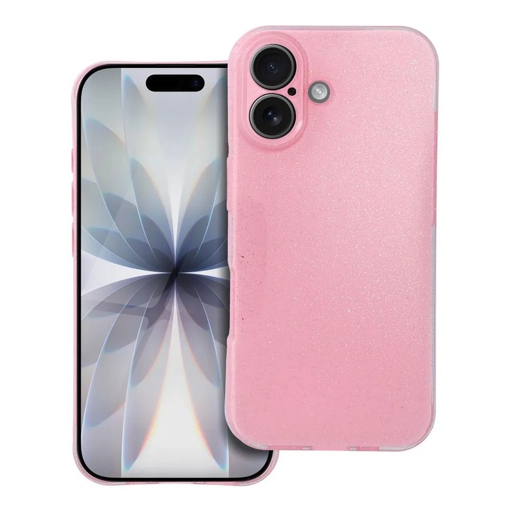 Husa pentru Iphone 17 tpu shine case pink