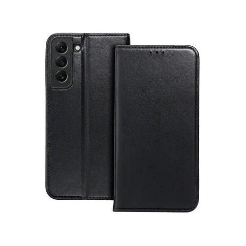 Husa pentru Samsung Galaxy A17 tip carte, SKYDDAR INNOVATION, cu Portofel Interior, Protectie la socuri, smart magneto, Negru