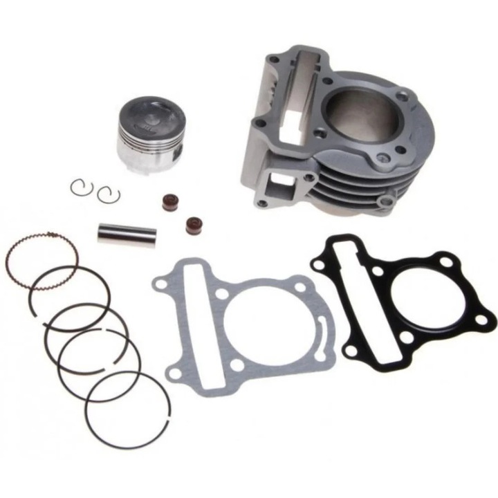Kit cilindru set motor scuter/ATV GY6 80cc (47mm) 4T racire aer