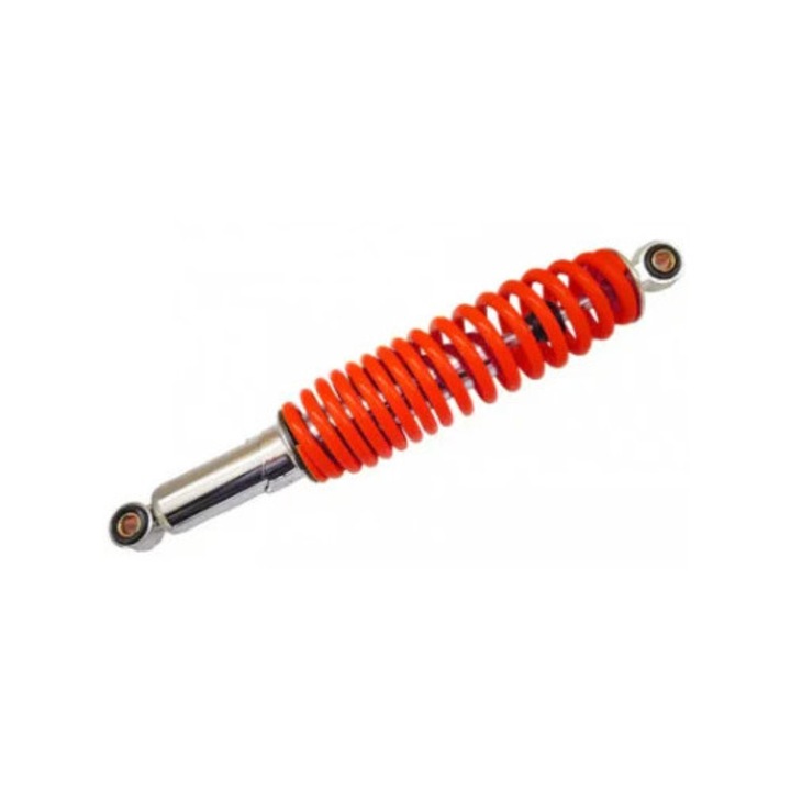 Állítható Motorkerékpár/Robogó/ATV Lengéscsillapító - persely-persely rögzítés 350mm PIROS