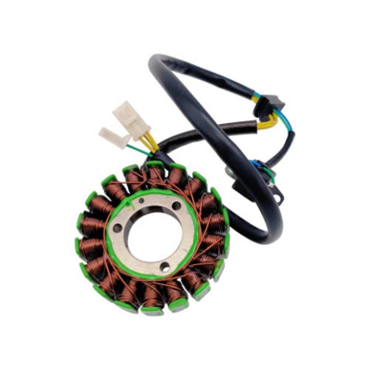 Magnetou stator ATV Linhai/Yamaha Majesty 250-300cc, 18 bobine, 93mm