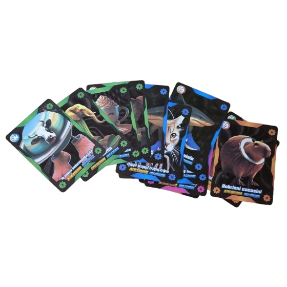 Set 55 cartonase multicolor italian brainrot VICTINY® - eMAG.ro