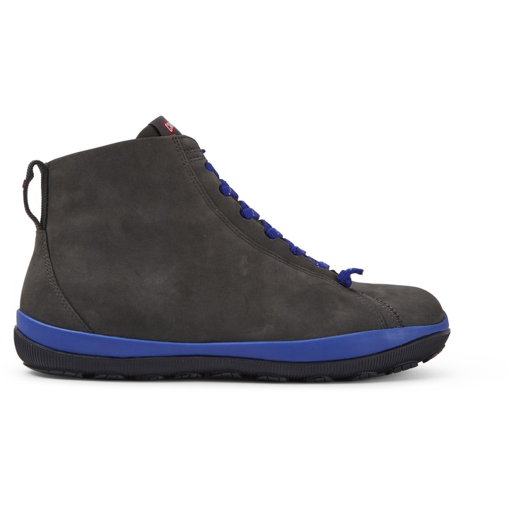 Camper, Ghete din piele nabuc Peu Pista GM, Gri