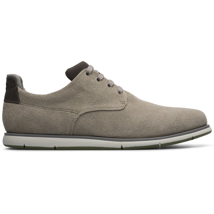 Camper, Pantofi din piele nabuc Smith 9557, Gri