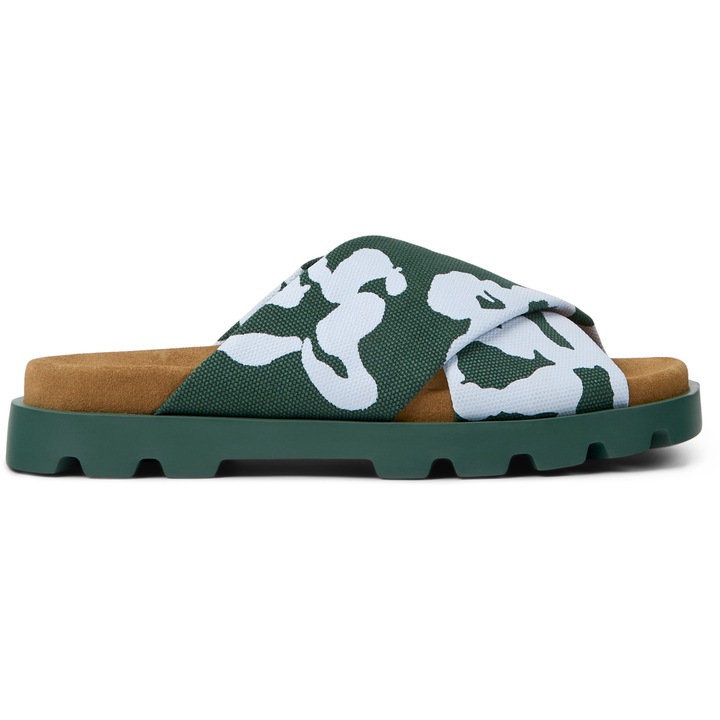 Camper, Papuci cu barete incrucisate Brutus 27395, Turcoaz