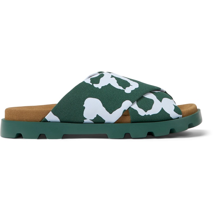 Camper, Papuci din material textil Brutus 28485, Turcoaz