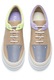 Camper, Pantofi sport din piele cu model colorblock Twins, Bej, 39