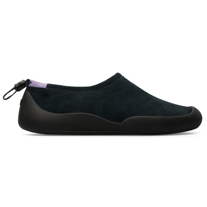 Camper, Pantofi sport slip-on din piele nabuc Sako, Gri, 37