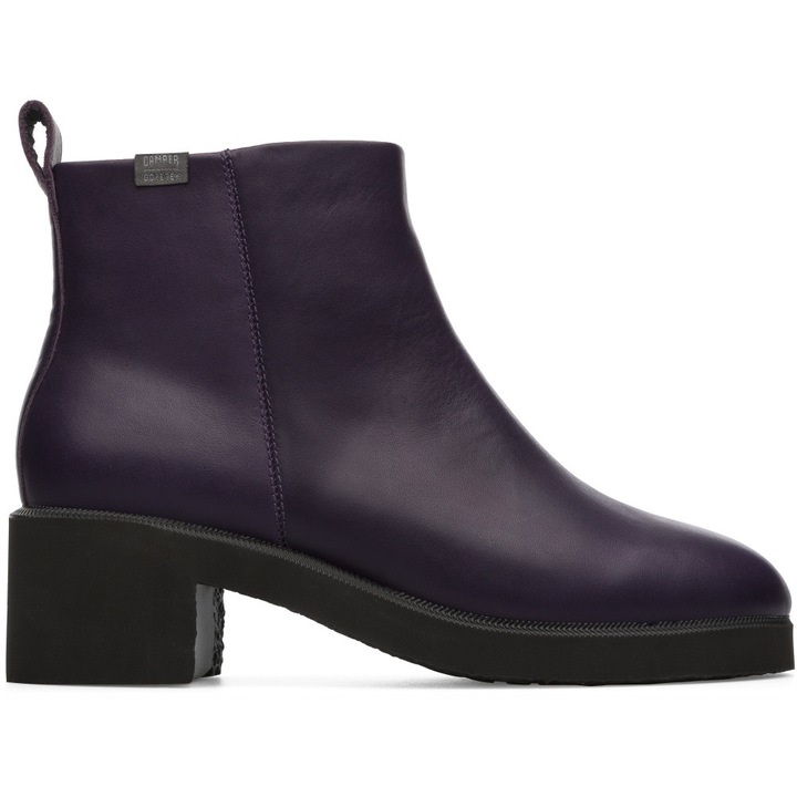 Camper, Ghete din piele cu toc masiv Wonder 230716, Violet