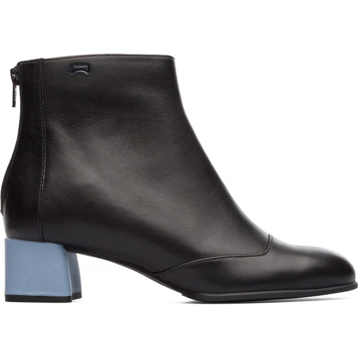 Camper, Botine de piele Twins 230725, Negru