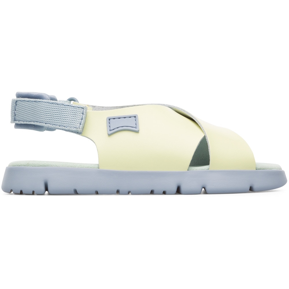 Camper, Sandale din piele Mira, Galben, 28 EU