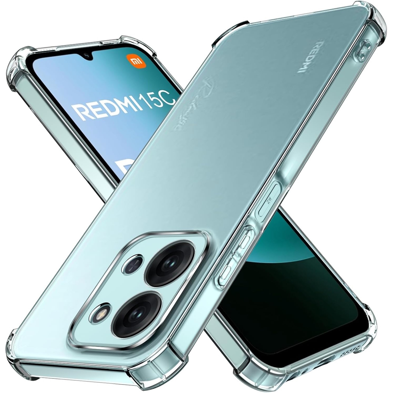 Husa pentru Xiaomi Redmi 15C 4G Slim Anti-Shock 1.5mm reinforced 4 corners, transparenta