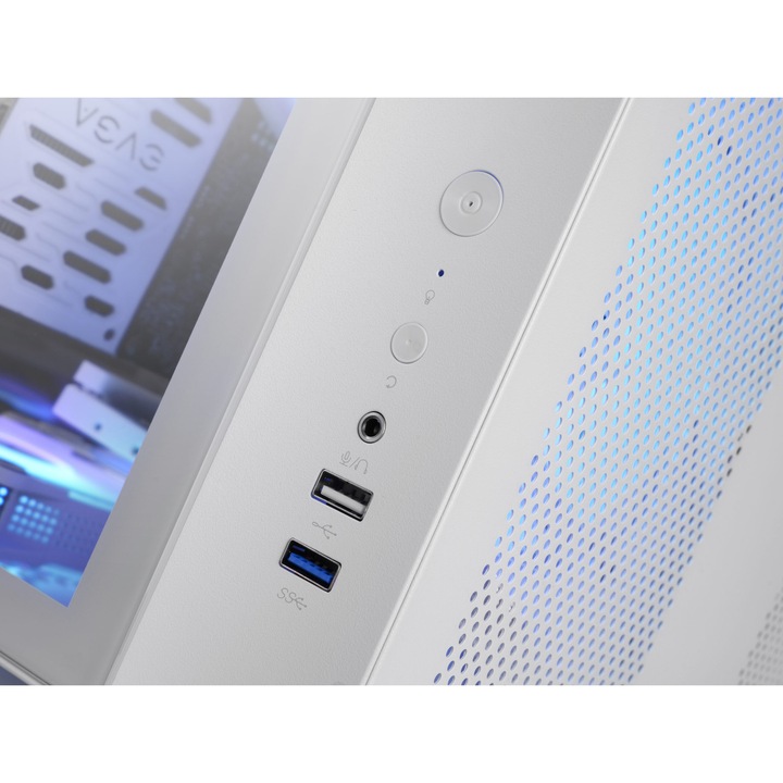 Настолен компютър за игри GRT White RGB FAN с процесор AMD Ryzen 5 9600X до 5.4Ghz, 32GB DDR5, 1TB SSD M.2, GeForce RTX 5060 Ti 8GB GDDR7
