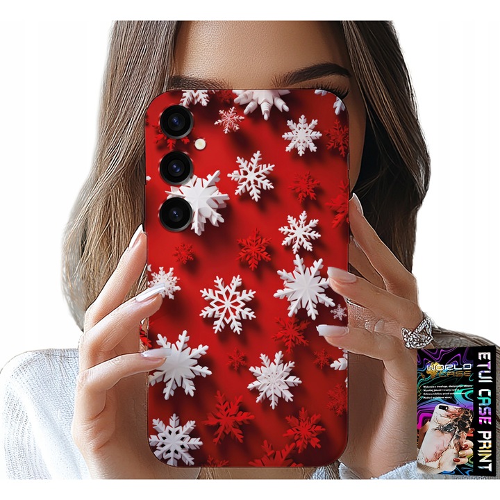 Telefontok, World Case, Samsung Galaxy A04S, h&oacute;pehely, szilikon