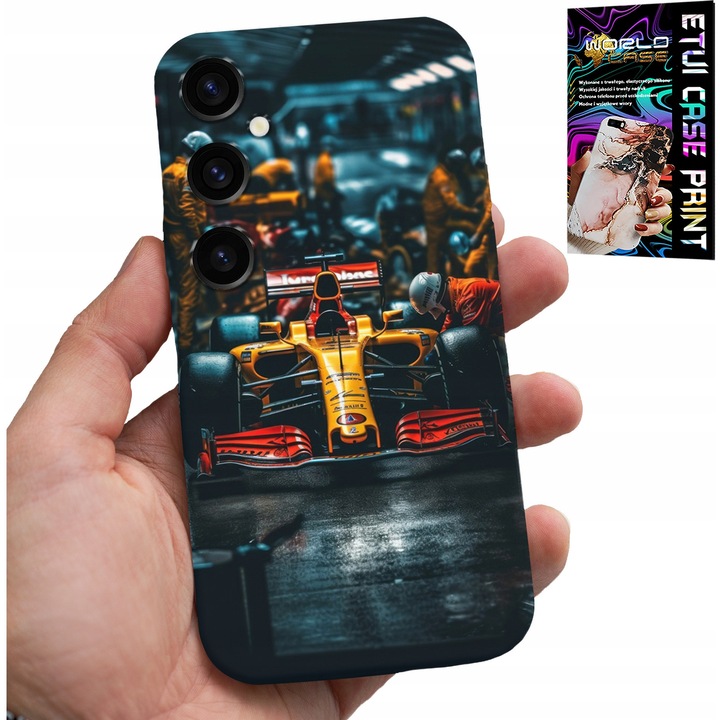 Carcasa pentru telefon, World Case, Samsung Galaxy A55 5G, silicon, imprimare colorată