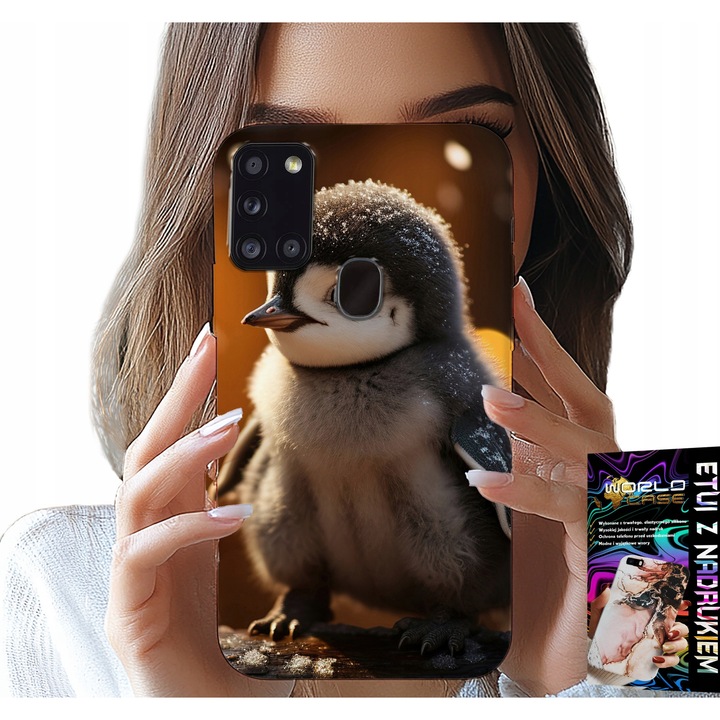 TOK SAMSUNG GALAXY A21s-hez - SWEET PINGVIN, TUPTAK, MADAGASZKÁR modellek