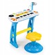 Електронен детски пиано "LikeSmart PianoKid" – 31 клавиша, караоке микрофон, включена табуретка, свързване към телефон/MP3, интерактивна музикална играчка 3+
