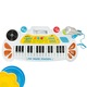 Електронен детски пиано "LikeSmart PianoKid" – 31 клавиша, караоке микрофон, включена табуретка, свързване към телефон/MP3, интерактивна музикална играчка 3+