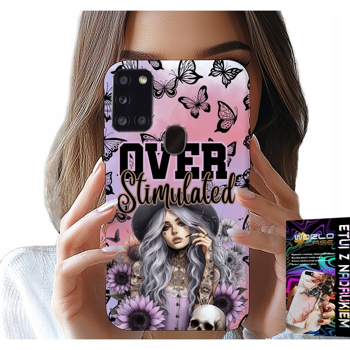 ETUI PENTRU SAMSUNG GALAXY A21s - TÚL STIMULÁLT, KÖVETKEZŐ DEKORÁCIÓ, TOK