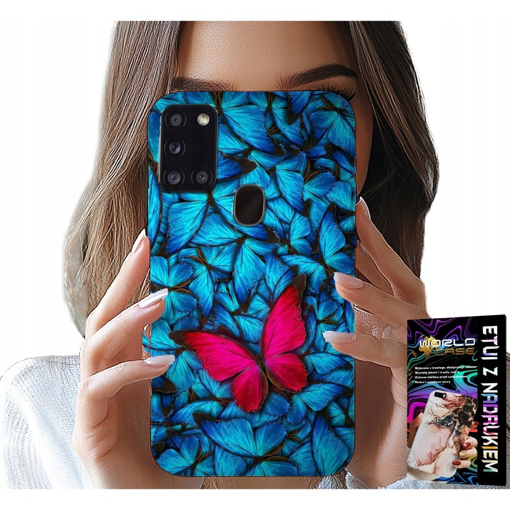 TOK SAMSUNG GALAXY A21s-HEZ - KÉK ANYA, ANYA, NŐI DESIGN