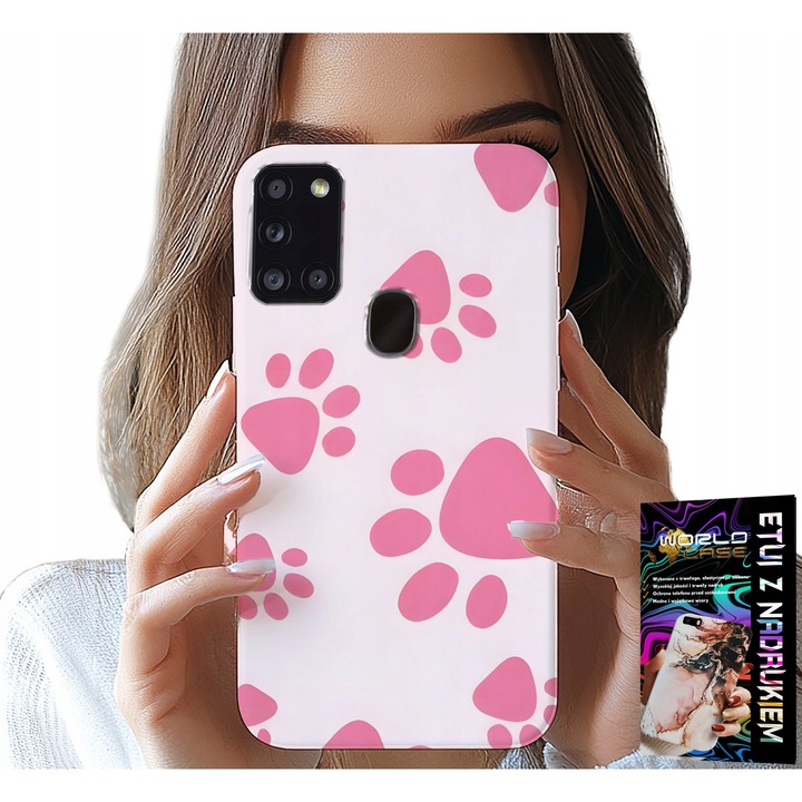 ETUI SAMSUNG GALAXY A21s - PALE PUSH BARS, PLECKS, CASE TOK