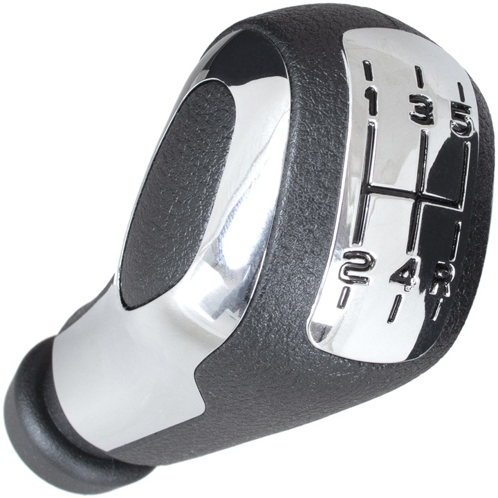Nuca schimbator viteze, M MODECAR, neagra + crom stralucitor, 5 viteze + R, pentru Citroen C3 C4 C5 Xsara