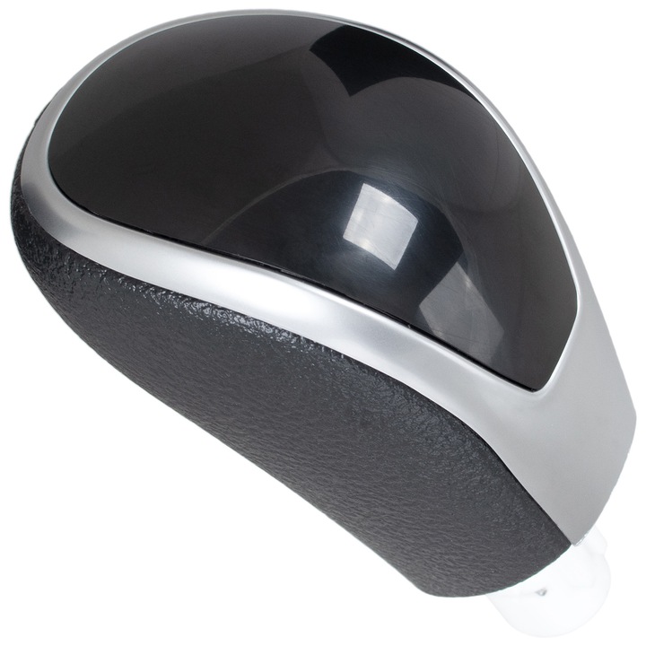 Nuca schimbator viteze, M MODECAR, Nissan Qashqai II, 2017-2021, neagra + argintie, 12mm