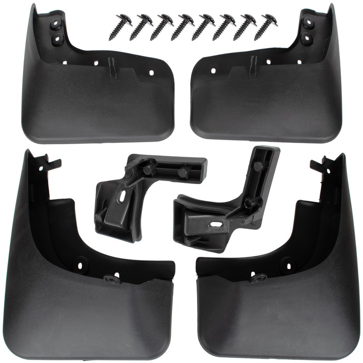 Aparatori noroi set 4 buc, M MODECAR, VW Tiguan 2007-2015, negru, TPE