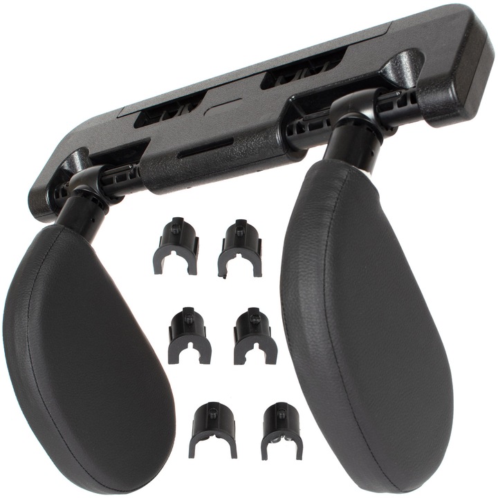 Univerzális autós fejtámla, M MODECAR, fekete