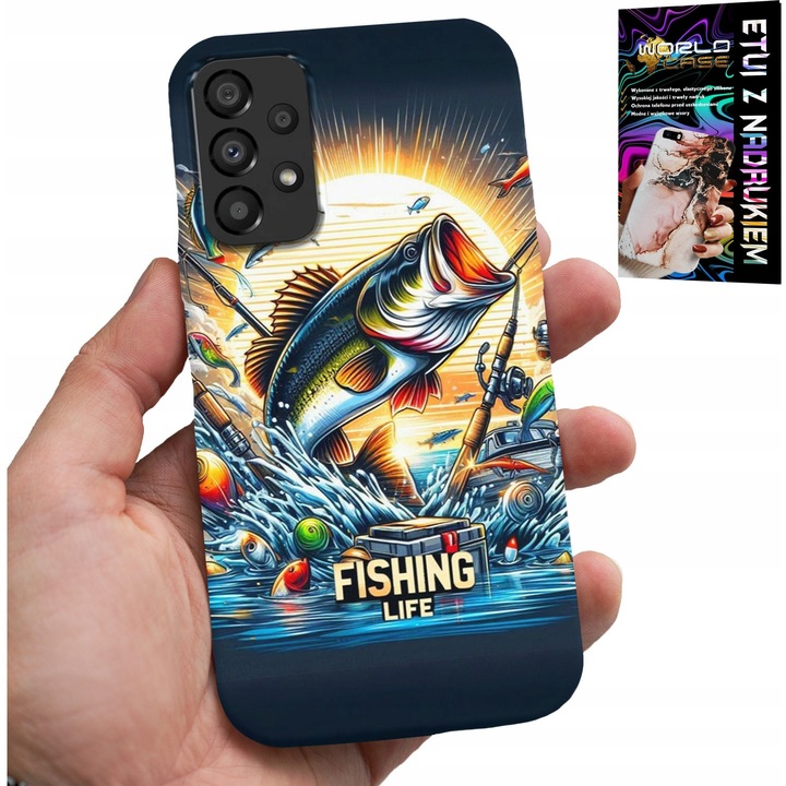 Carcasă pentru telefon, World Case, Samsung Galaxy A72, model Pescăruș, material silicon, multicolor