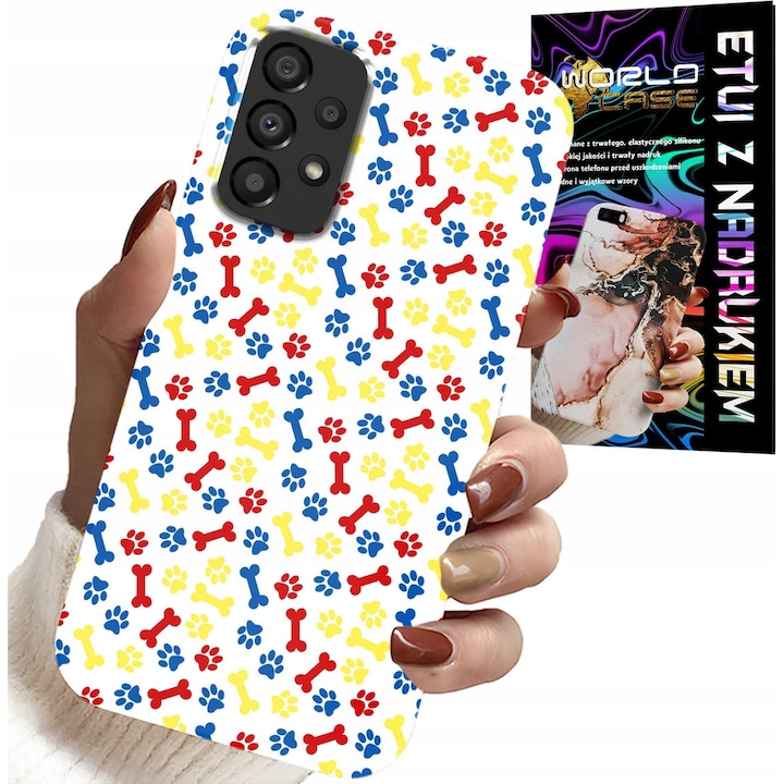 Carcasă pentru Samsung Galaxy A72, World Case, design Bone Laws Dog Patrol Cartoon, silicon, transparentă