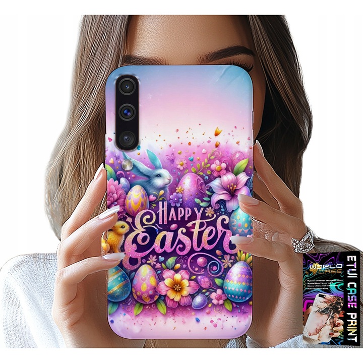 Telefontok, World Case, Samsung Galaxy A70, teljes színű nyomtatás, szilikon, többszínű