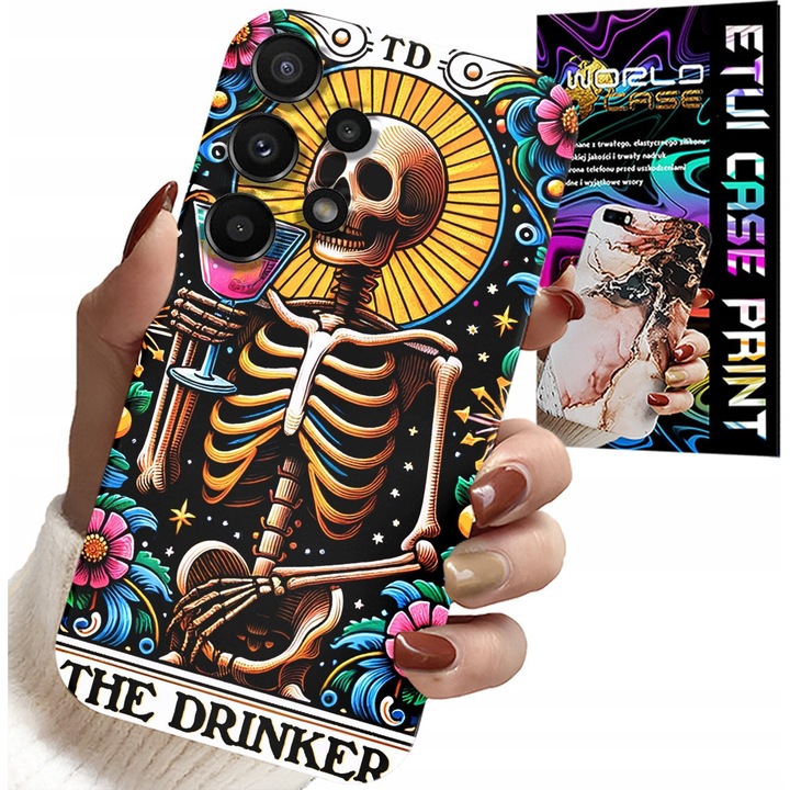 Telefontok, World Case, Samsung Galaxy A32 5G, szilikon, színes nyomtatás