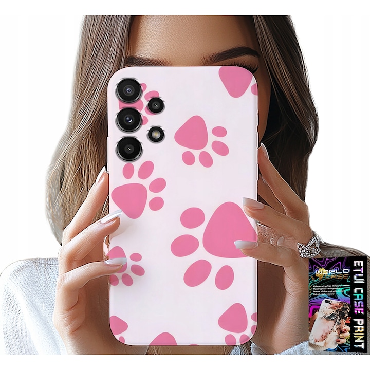 Carcasă pentru telefon Samsung Galaxy A13 4G, World Case, roz, silicon