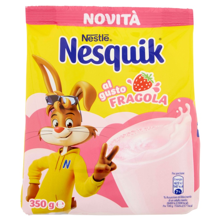 NESQUIK soft fragola capsuni italia 350 GR