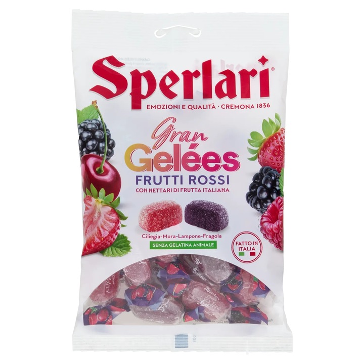 Jeleuri Fructe Rosii, Sperlari, 175 g