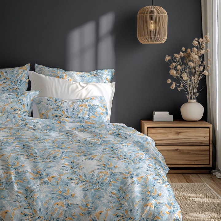 Спално бельо без чаршаф YVES 100% памучен ранфорс