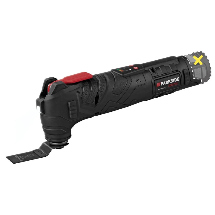 Instrument multifuncțional fără fir reîncărcabil PARKSIDE PPMFWA 12 A1, 12V, Fără baterie și încărcător