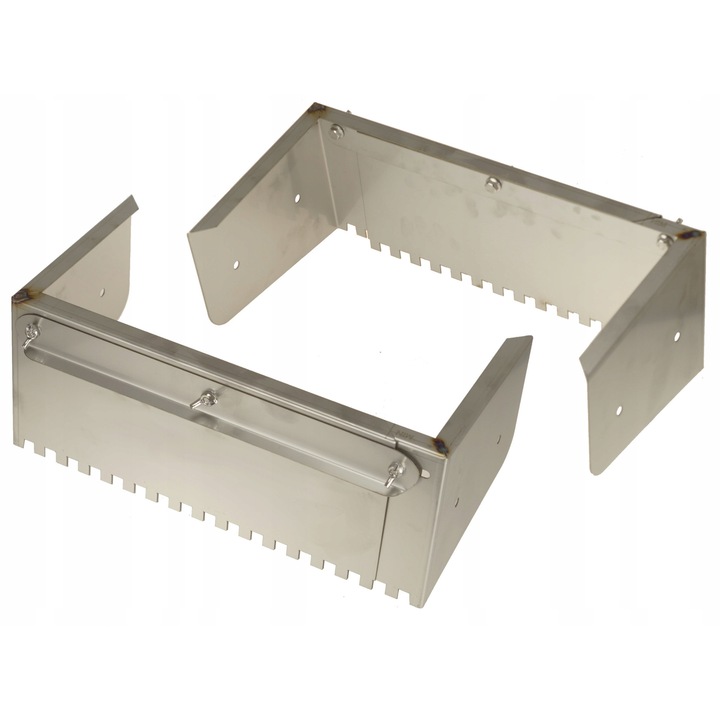 Dispenser De Adeziv Cu Dinti, Reglare: 460-800 mm, Tip Dinte: 12x12 mm, Inaltime Totala: 140 mm, Lungime Brat: 175 mm, 460 mm x 800 mm, Satinat Argintiu