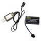 Masina RC cu telecomanda Mini Caballo CT16, Lungime 31cm, Viteza 10 km/h, Scara 1:16, 2.4Ghz, Lumini LED, 14+