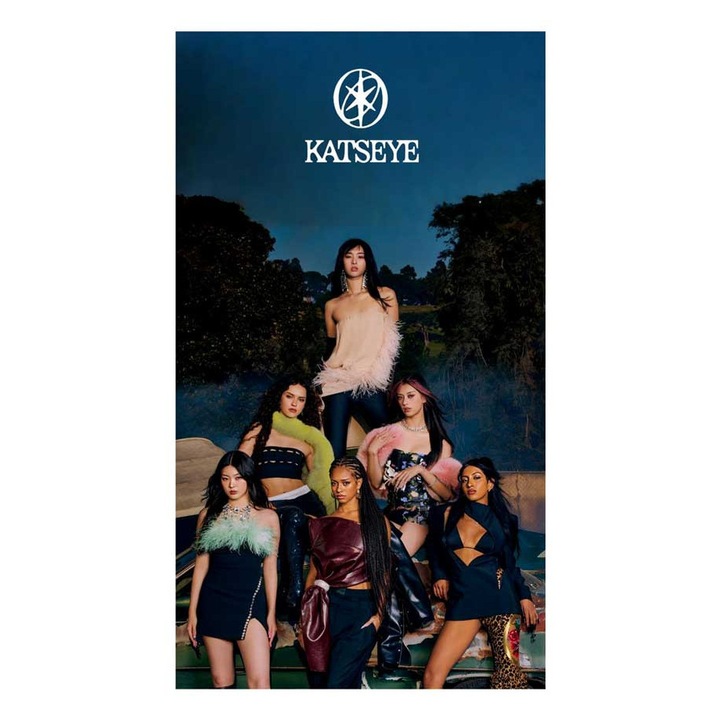 Хавлия за плаж Кингтекс KATSEYE, 70x140см, 60% памук 40% полиестер, Многоцветно