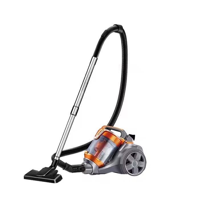 Aspirator portabil, cu Aspiratie Mare, 4 litri, 3000W, cu saci, Portocaliu/Gri