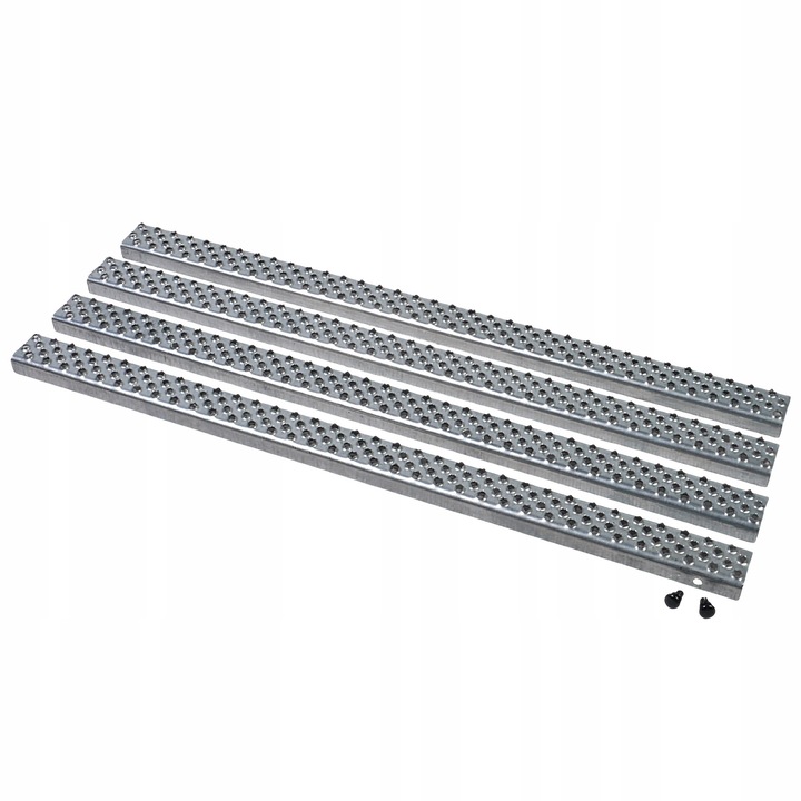 Homlokzati Kaparókések, Feinz, 276 0044, Horganyzott Lemez Anyag, Pengehossz 400 mm, Kések Száma Készletben 4, Szerelőcsavarok Mellékelve, 1600 mm, Ezüst