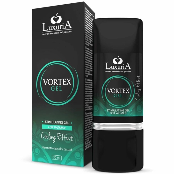 Intimeline Luxuria Gel Vortex 30 ml intim síkosító, hűsítő hatás