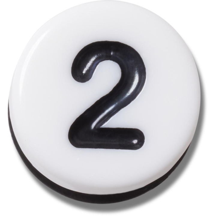 Accesorii saboti Crocs Jibbitz Numarul Doi - prietenie, multicolor, set