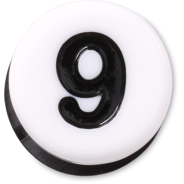 Accesorii saboti, Crocs, Jibbitz Numarul Noua, multicolor