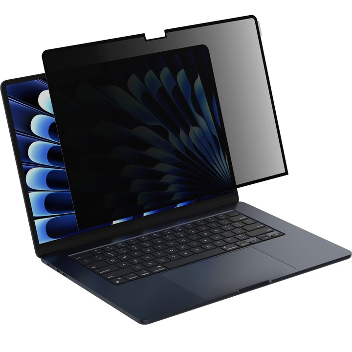 Folie, Belkin SF True Privacy, pentru MacBook Pro 14, cu rama neagra